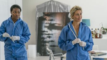 Laura Drasbæk and Diêm Camille in The Sommerdahl Murders (2020)