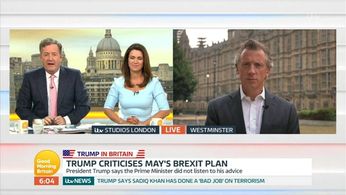Piers Morgan, Susanna Reid, and Tom Newton Dunn in Good Morning Britain (2014)