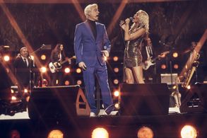 David Byrne and Miley Cyrus