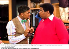 Kenan Thompson and Fonzworth Bentley in Fat Albert (2004)