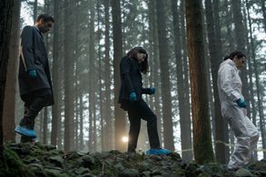 Shereen Martin, Sarah Greene, and Killian Scott in Dublin Murders (2019)