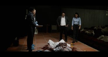 Heath Centazzo, Michelle Lukes, Abhi Trivedi, and Renata Kyra in The Star City Murders