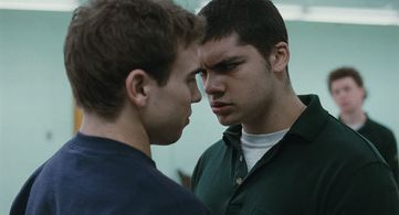 Shane Kippel, Jeff McEnery, and Taylor Poulin in Dog Pound (2010)
