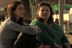 Staci Lawrence and Deidra Edwards in Disfigured (2008)