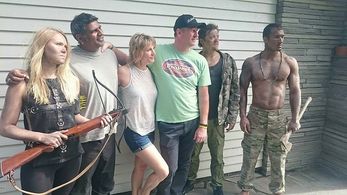 Mette Holt, Elyas Mohammed, Kim Eidhagen, Michael Ringdal, Victoria Faale, and Timothy Tangen in Fanget (2016)