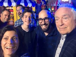 With Adam Sanderson and Paul Freeman, shooting Absentia season 2