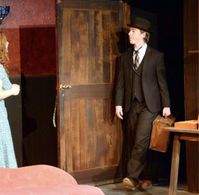 Connor Murray and Lexis Berkin in Veronica's Room (2022)