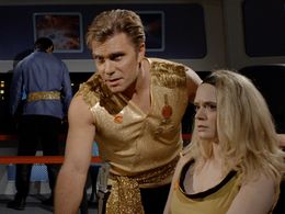 Vic Mignogna, Kipleigh Brown, and Todd Haberkorn in Star Trek Continues (2013)