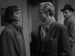 Hasse Ekman, Eva Henning, and Stig Olin in Prison (1949)