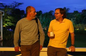 With Fernando Meirelles on the set of: The Constant Gardener - Nairobi 2004