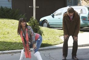 With Jack MacBrayer on set for The Middle