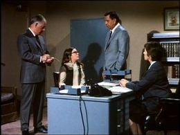 Joy Ellison, Harry Morgan, Jack Webb, and Peggy Webber in Dragnet 1967 (1967)