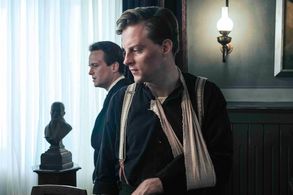 August Diehl and Alexander Finkenwirth in Bauhaus - A New Era (2019)