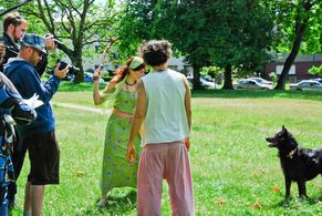 On set: Vita Bella the Dogumentary