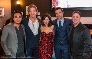 Ryan Scott and Jeannette Sousa at an event for A Date with Miss Fortune (2015)