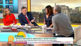 Piers Morgan, Susanna Reid, Adrian Chiles, and Charlotte Hawkins in Good Morning Britain (2014)