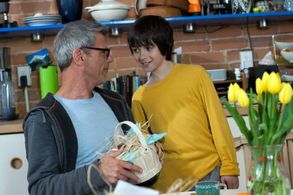 Nicholas Bode with Rob Stewart in Molly Maxwell