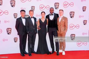 At the BAFTA Television Awards 2022
