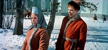 Grenada Mnatsakanova and Aleksandr Potapov in Krepostnaya aktrisa (1963)