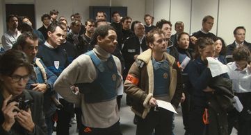 Jérémie Elkaïm, Emmanuelle Bercot, Nicolas Duvauchelle, Marina Foïs, Arnaud Henriet, Karole Rocher, Maïwenn, JoeyStarr, 