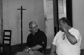 On the set of the stage production of One Flew Over The Cuckoo's NestJ.R. Rodriguez (Director) Charles Calhoun (Cheswic