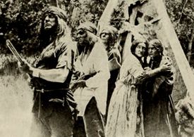 Louise Lester and Jessalyn Van Trump in White Treachery (1912)