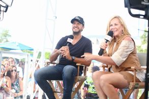 Kelly Ford and Luke Bryan
