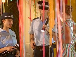 Mara Scherzinger and Emma Nicholls in Blue Water High (2005)