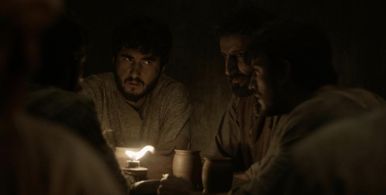 Shayan Sobhian, Nick Shakoour, and George H. Xanthis in The Chosen (2017)
