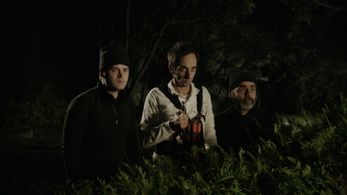 Pedro Diogo, Pedro Correia, and José Geraldo in Posfácio nas Confecções Canhão (2012)