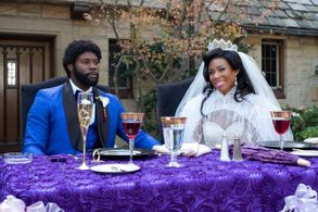 Amin Joseph and Angela Lewis in Snowfall: Celebration (2022)