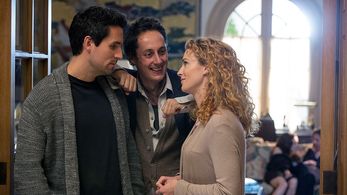 Bridget Regan, Tom Bell, and Ed Weeks in The Leisure Class (2015)