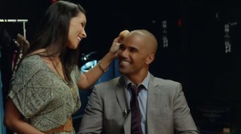 Marta Cross and Shemar Moore in 