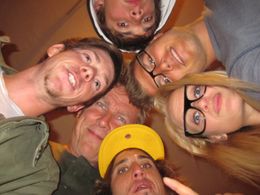 At the Brewhouse. Bottom clockwise: Craig Riley Jr., Rick Halsey, Chris Reil, Ryan Donowho, Travis Van Winkle, Carly Sch