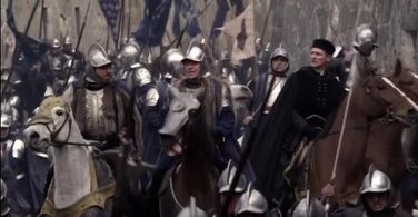 Still of Michel Muller, Mark Noble and Colm Feore in The Borgias