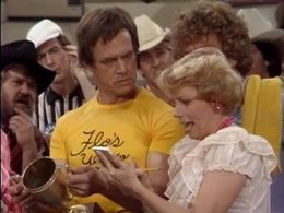 Joyce Bulifant and Geoffrey Lewis in Flo (1980)