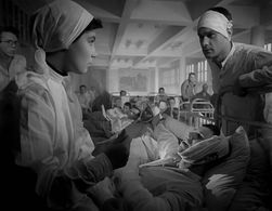 Tatyana Samoylova and Mikhail Semenikhin in The Cranes Are Flying (1957)