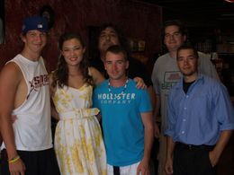 On set of love Struck