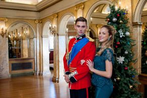 Alexis Knapp and Callum Alexander in My Christmas Prince (2017)