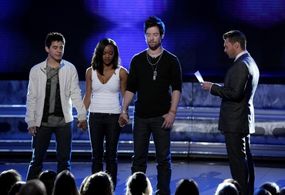 Syesha Mercado, David Cook, and David Archuleta