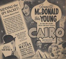 Robert Young, Jeanette MacDonald, W.S. Van Dyke, and Ethel Waters in Cairo (1942)