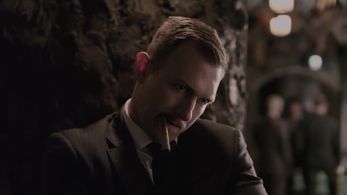 Philip Riccio as John Dillinger in The Good Escape