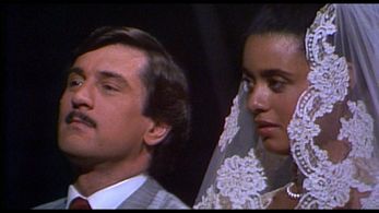 Robert De Niro and Diahnne Abbott in The King of Comedy (1982)