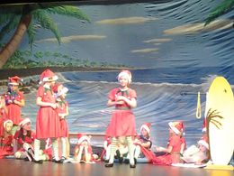 Autumn, Center, Hula Hooping in 'Twas the Week After Christmas