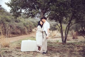 Lana Condor and Anthony De La Torre