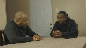 Deshawn Long and Michael Everett Johnson in Princess of the Trap House (2024)