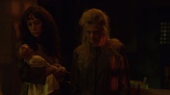 Tara Nicodemo and Anastasia Phillips in Murdoch Mysteries (2008)