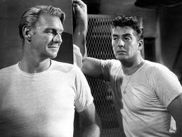 Victor Mature and Sonny Tufts in Easy Living (1949)