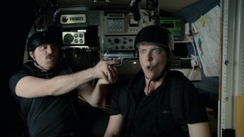 Tyler Phillips and Peter Gilroy in 30 Nights of Paranormal Activity with the Devil Inside the Girl with the Dragon Tatto