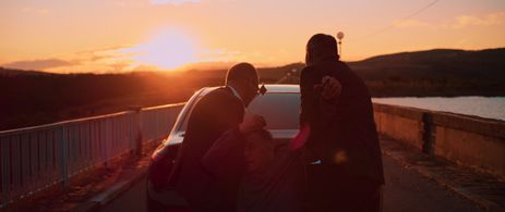 George Zlatarev, Boris Dali, and Dimitar Banenkin in The Price of Power (2023)